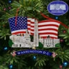 Washington DC Landmarks Ornament -Gift Sales Shop 2012 Washington DC Christmas Ornament L