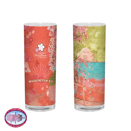 National Cherry Blossom Shot Glass 3 National Cherry Blossom Shot Glass