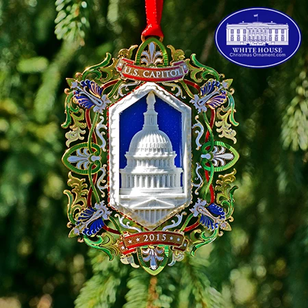 2015 United States Capitol Marble Ornament 3 2015 United States Capitol Marble Ornament