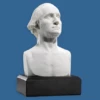 George Washington 6" Marble Bust 1 George Washington 6" Marble Bust -Gift Sales Shop 6 Inch George Washington Marble Bust L