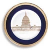 7 1/2" Capitol Society Plate -Gift Sales Shop 7 12 Capitol Society Plate L