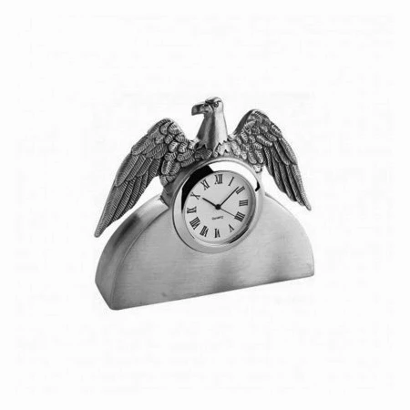 American Eagle Pewter Clock 3 American Eagle Pewter Clock