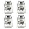 Blue Crab Spice Shaker Set Of 4 -Gift Sales Shop Blue Crab Spice Shaker Set of 4 L