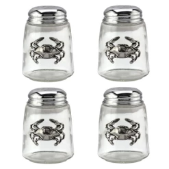 Blue Crab Spice Shaker Set Of 4