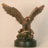 Bronze Bald Eagle Catching Big Fish 1 Bronze Bald Eagle Catching Big Fish -Gift Sales Shop Bronze Bald Eagle Catching Big Fish L