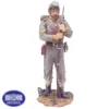 CS SOLDIER W/ BACKPACK LG. RESIN FIGURINE