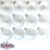 Clear Glass Ornament Set Of 60 Ornaments -Gift Sales Shop Clear Glass Ornaments Set L