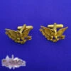Gold Eagle Cufflinks -Gift Sales Shop Eagle Cuff Links LG