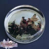 George Washington Crossing The Delaware River Paperweight 1 George Washington Crossing The Delaware River Paperweight -Gift Sales Shop George Washington Crossing the Delaware River Paperweight L