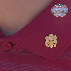 Gold Great Seal Of The United States Lapel Pin