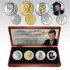 JFK Four Half-Dollar Commemorative Coin Set -Gift Sales Shop JFK Four Half Dollar Commemorative Coin Set L