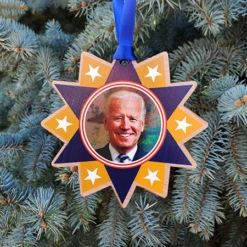 Joe Biden Holiday Ornament