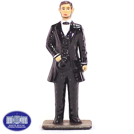 LINCOLN METAL PAINTED FIGURINE 4 LINCOLN METAL PAINTED FIGURINE -Gift Sales Shop LINCOLN METAL PAINTED FIGURINE L