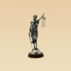 Lady Justice Silver Statue -Gift Sales Shop Lady Justice Silver Statue L