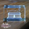 Lincoln Memorial 3D Glass Paperweight