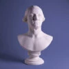 George Washington 23'' Houdon BUST - White -Gift Sales Shop MV Washington Bust 23 LG