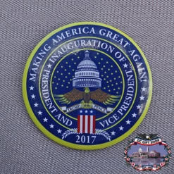 Round 2017 Inauguration Button