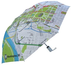 Metro Subway Map Umbrella