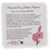 2021 National Cherry Blossom Collectible Lapel Pin -Gift Sales Shop NCBF 2021 Collectible Lapel Pin L