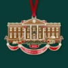 Official 2022 White House Gingerbread Christmas Ornament -Gift Sales Shop OFFICIAL 2022 WHITE HOUSE CHRISTMAS ORNAMENT L