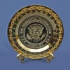 57th Presidential Inauguration Commemorative Gold Plate -Gift Sales Shop Obama Inauguration Gold Plate