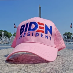 Pink Biden President Cap