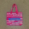 Pink Washington DC Tote Bag -Gift Sales Shop Pink Washington DC Tote Bag L