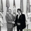 President Richard Nixon And Elvis Presley Print 2 President Richard Nixon And Elvis Presley Print -Gift Sales Shop Richard Nixon and Elvis Presley Print L