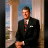 Ronald Reagan Portrait By Everett Raymond Kinstler -Gift Sales Shop Ronald Reagan Portrait by Everett Raymond Kinstler L