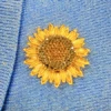 Ruth Bader Ginsburg Gold Sunflower Brooch 2 Ruth Bader Ginsburg Gold Sunflower Brooch -Gift Sales Shop Ruth Bader Ginsburg Gold Sunflower Brooch L