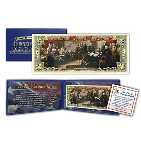Signing Of The Declaration Of Independence 2 Dollar Bill 3 Signing Of The Declaration Of Independence 2 Dollar Bill