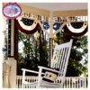 Small Tea Stained Patriotic Bunting -Gift Sales Shop Small Tea Stained Patriotic Bunting L