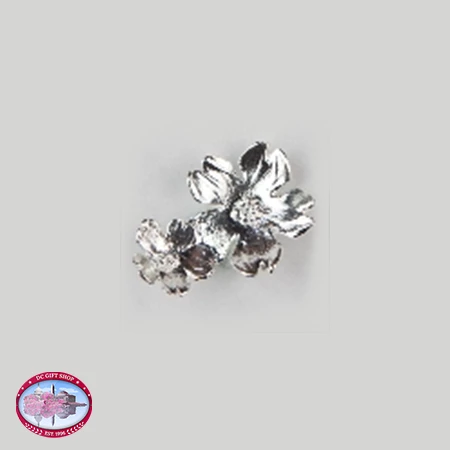 Sterling Blossom Lapel Pin 3 Sterling Blossom Lapel Pin