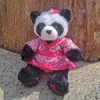 Stuffed Cherry Blossom Panda Bear -Gift Sales Shop Stuffed Cherry Blossom Panda Bear LN