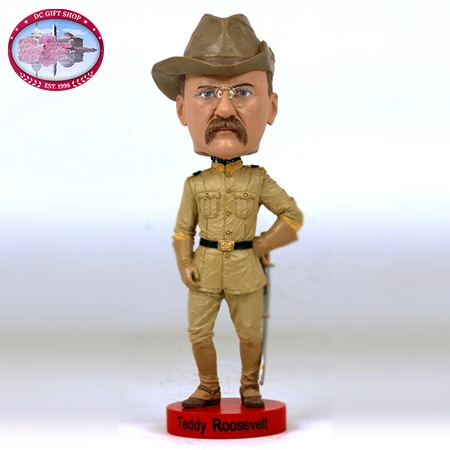 Theodore Roosevelt Bobblehead 3 Theodore Roosevelt Bobblehead -Gift Sales Shop Teddy Roosevelt Bobblehead L