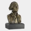 Thomas Jefferson 6" Bronze Bust -Gift Sales Shop Thomas Jefferson 6 Inch Bronze Bust L
