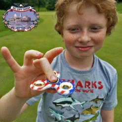United States Flag Fidget Spinner