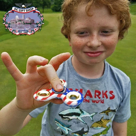 United States Flag Fidget Spinner 3 United States Flag Fidget Spinner