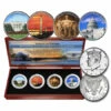 Washington DC Landmarks Four Coin Set -Gift Sales Shop Washington DC Landmarks 4 Coin Set L
