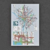 Washington DC Metrobus System Map -Gift Sales Shop Washington DC Metrobus System Map L