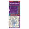 Washington D.C. Laminated Street Map -Gift Sales Shop Washington DC Street Map
