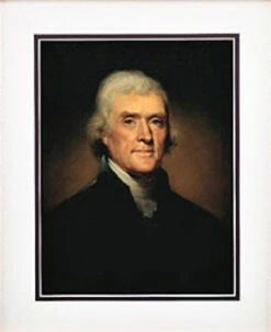 Thomas Jefferson Framed Art Print